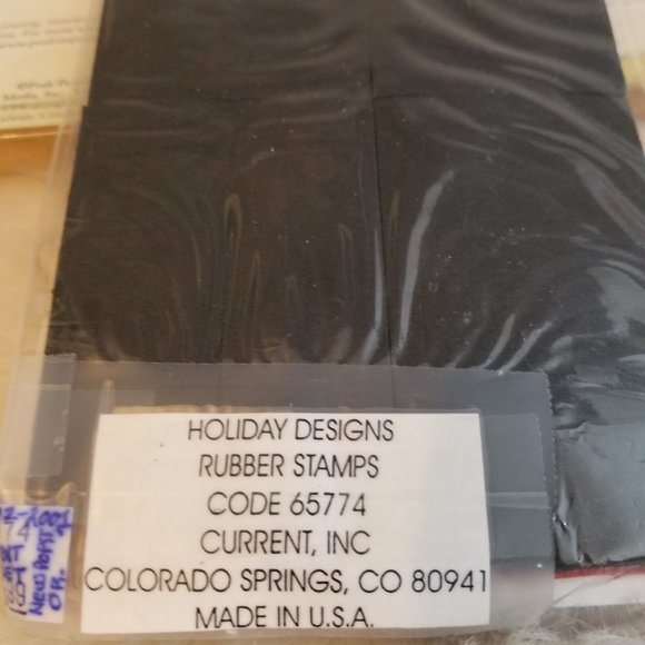 3 Sets Rubber Stamps Unoped New - Picture 7 of 7